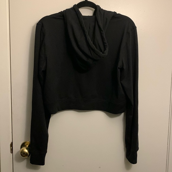 BLUENOTES Zip-Up Crop Hoodie - Picture 2 of 4